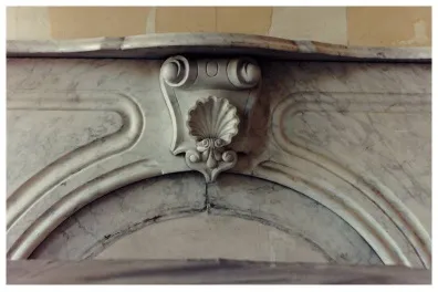 Sauer Castle fireplace detail