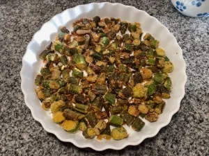 Southern-Style Fried Okra dish