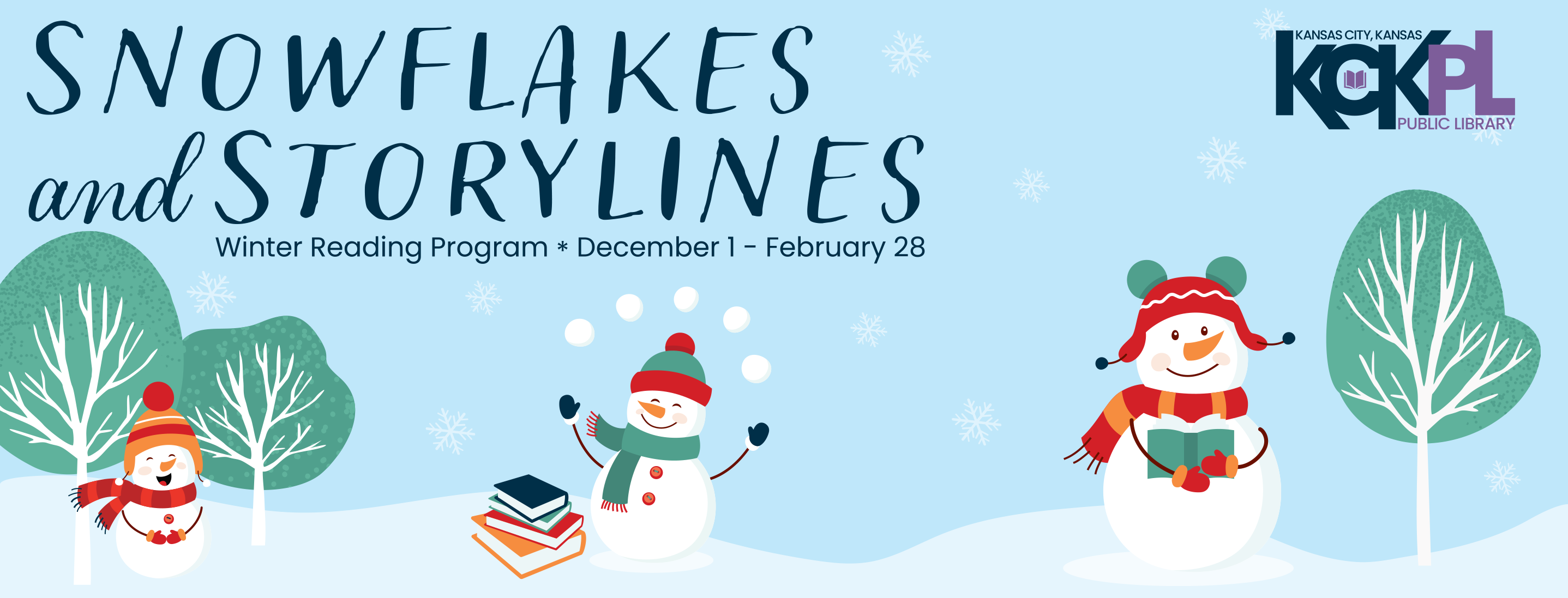 Winter Reading Program banner