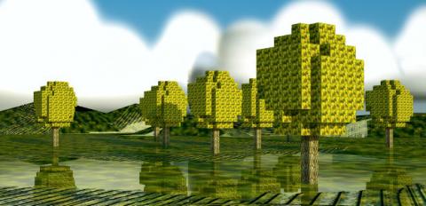 Minecraft trees