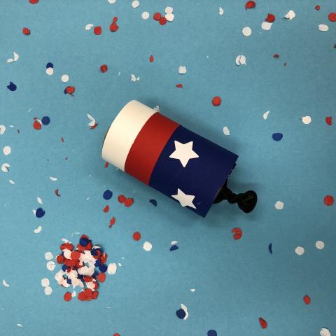 Confetti Popper Craft