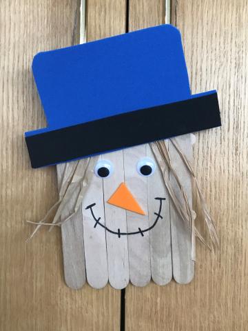 Scarecrow Door Hanger