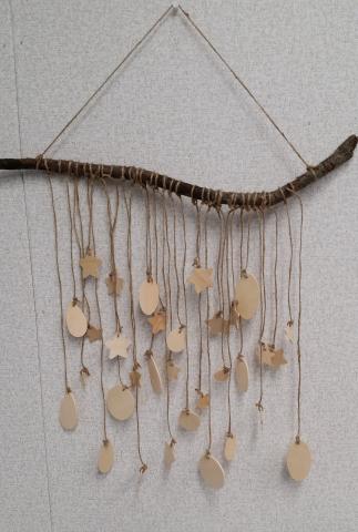 rustic wall hanging