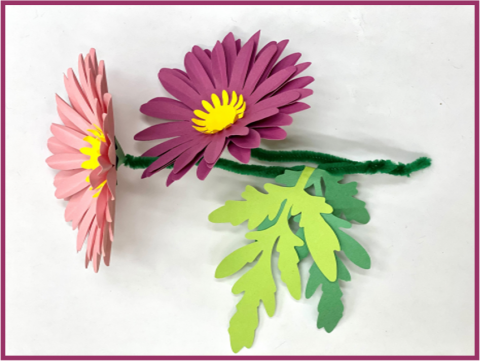 Paper Daisy Bouquet Craft