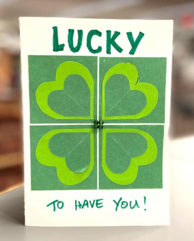 shamrock card