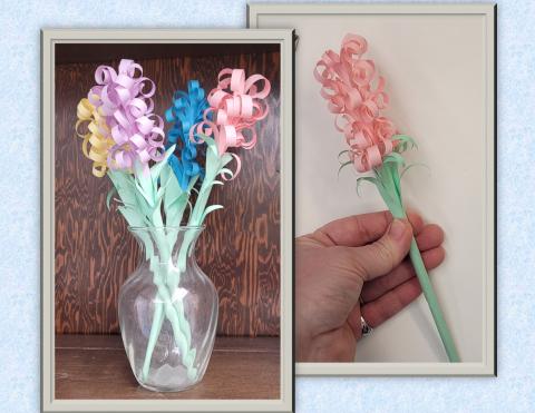 paper hyacinths