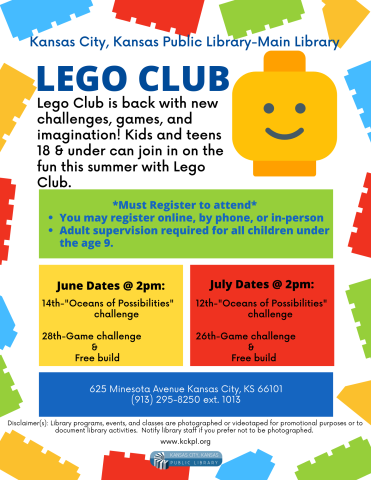 Lego Club Flyer