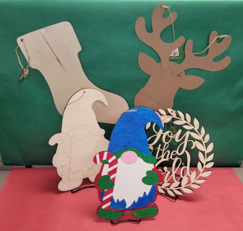 Wooden Christmas Decorations