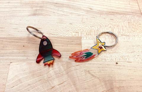 Shrinky Dink Keychains