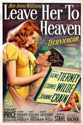 Poster for the film Leave Her to Heaven