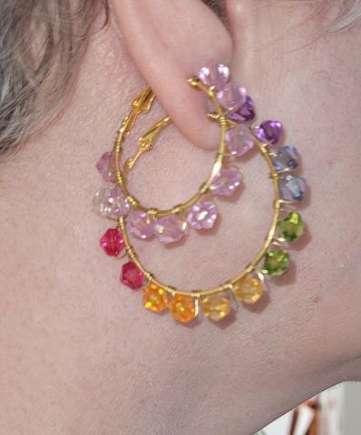 beaded earrings