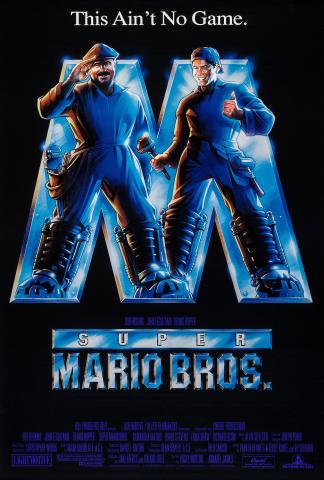 Poster for the film Super Mario Bros.