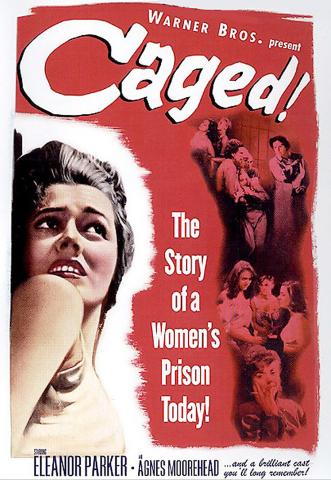 Poster for the film Caged