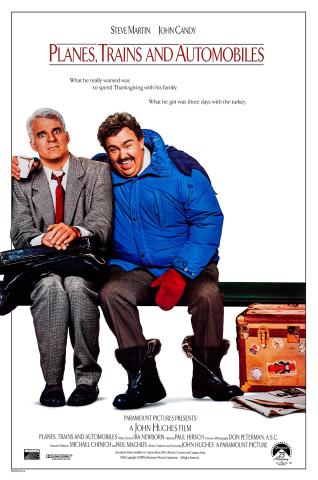 Poster for the film Planes, Trains & Automobiles