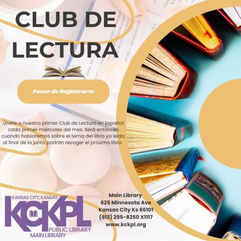 Club de Lectura en español. Book Club in Spanish. 