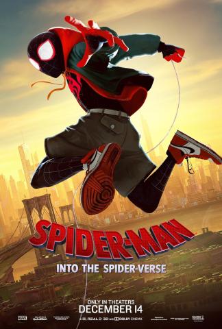 Spider-Man Into the Spider-Verse Movie Cover