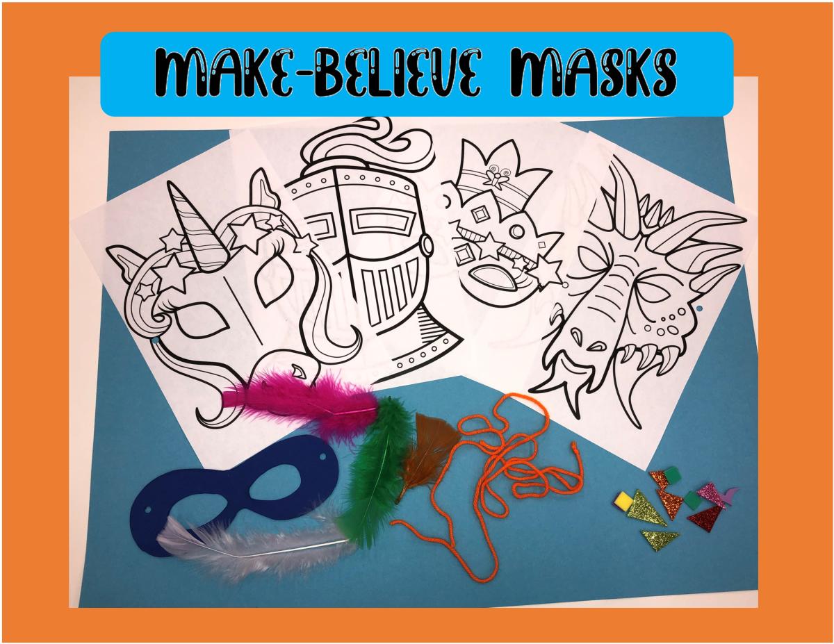 Make believe mask flyer