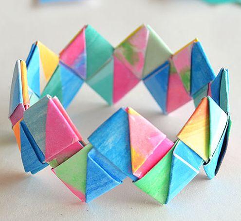 Paper Bracelets