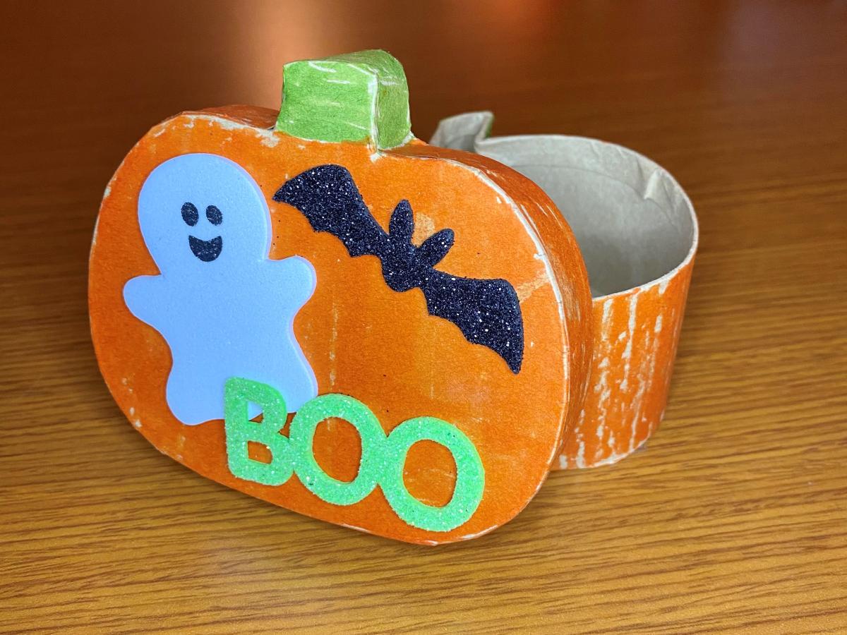 Pumpkin box craft