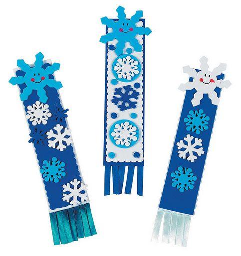 snowflake bookmark