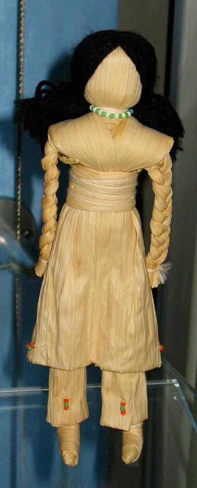 corn husk doll