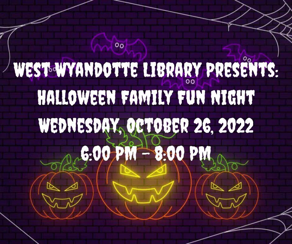 Halloween Family Fun Night