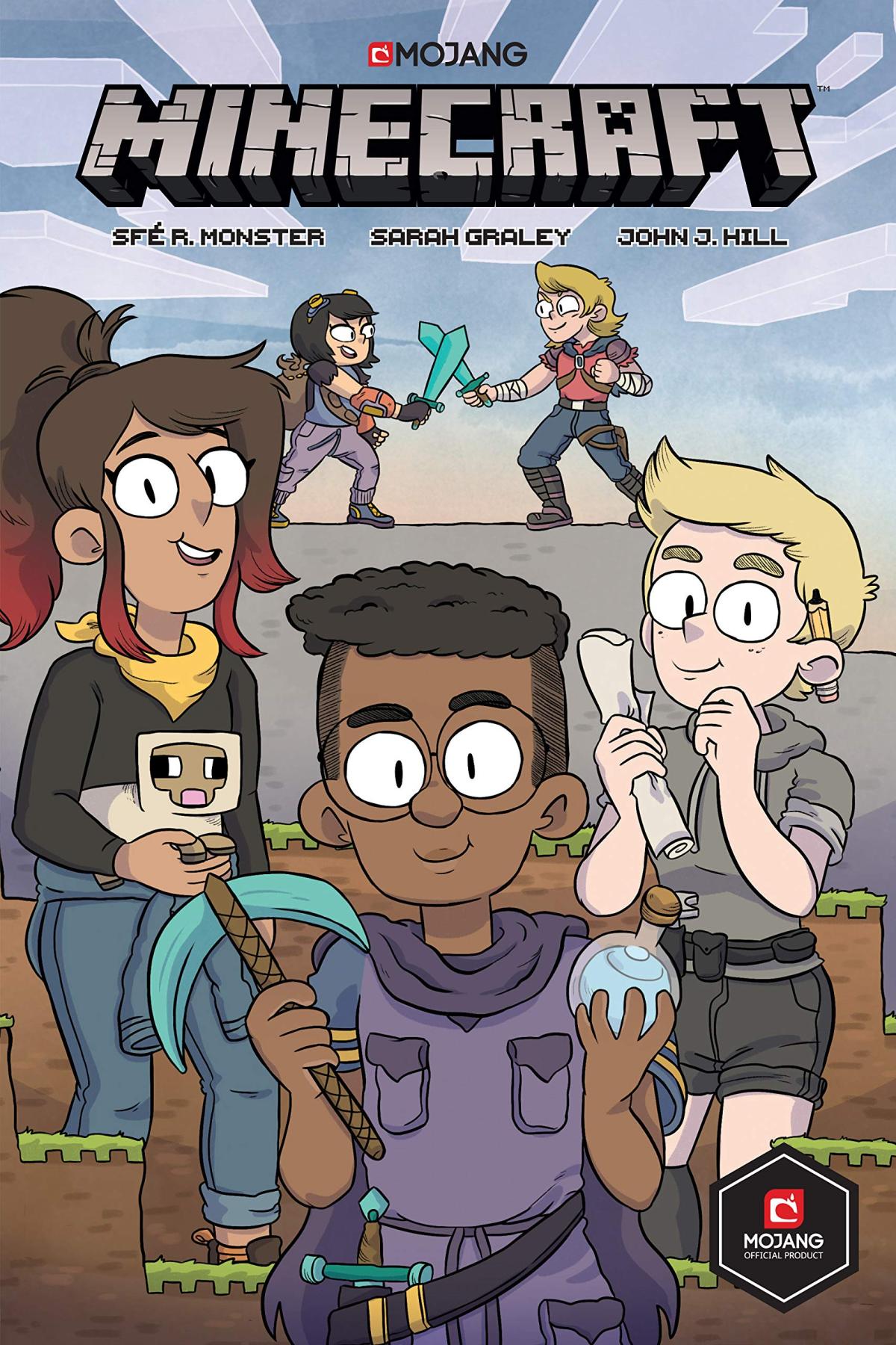 Minecraft Graphic Novel Cover