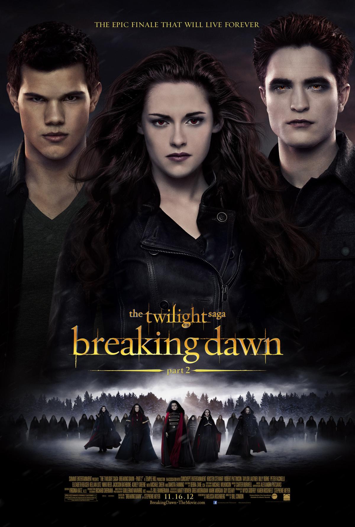 Breaking Dawn Part 2 Movie Poster