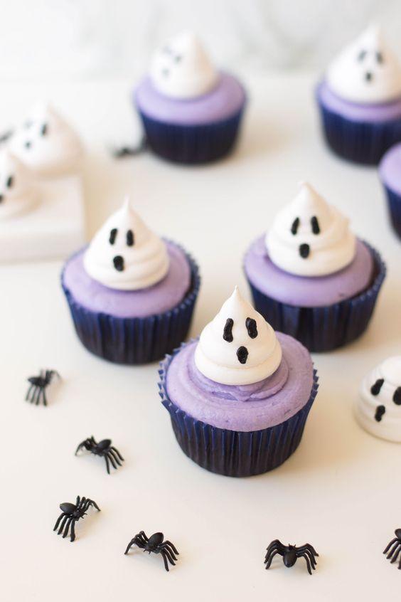 Ghost cupcakes