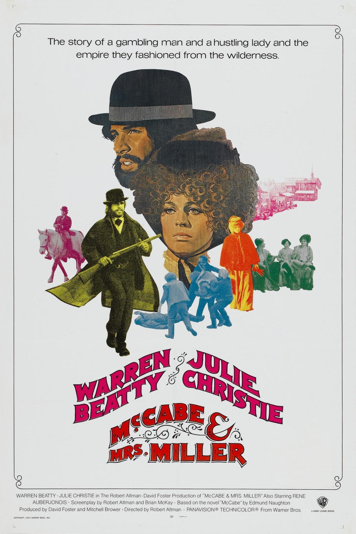 Poster for the film McCabe & Mrs. Miller