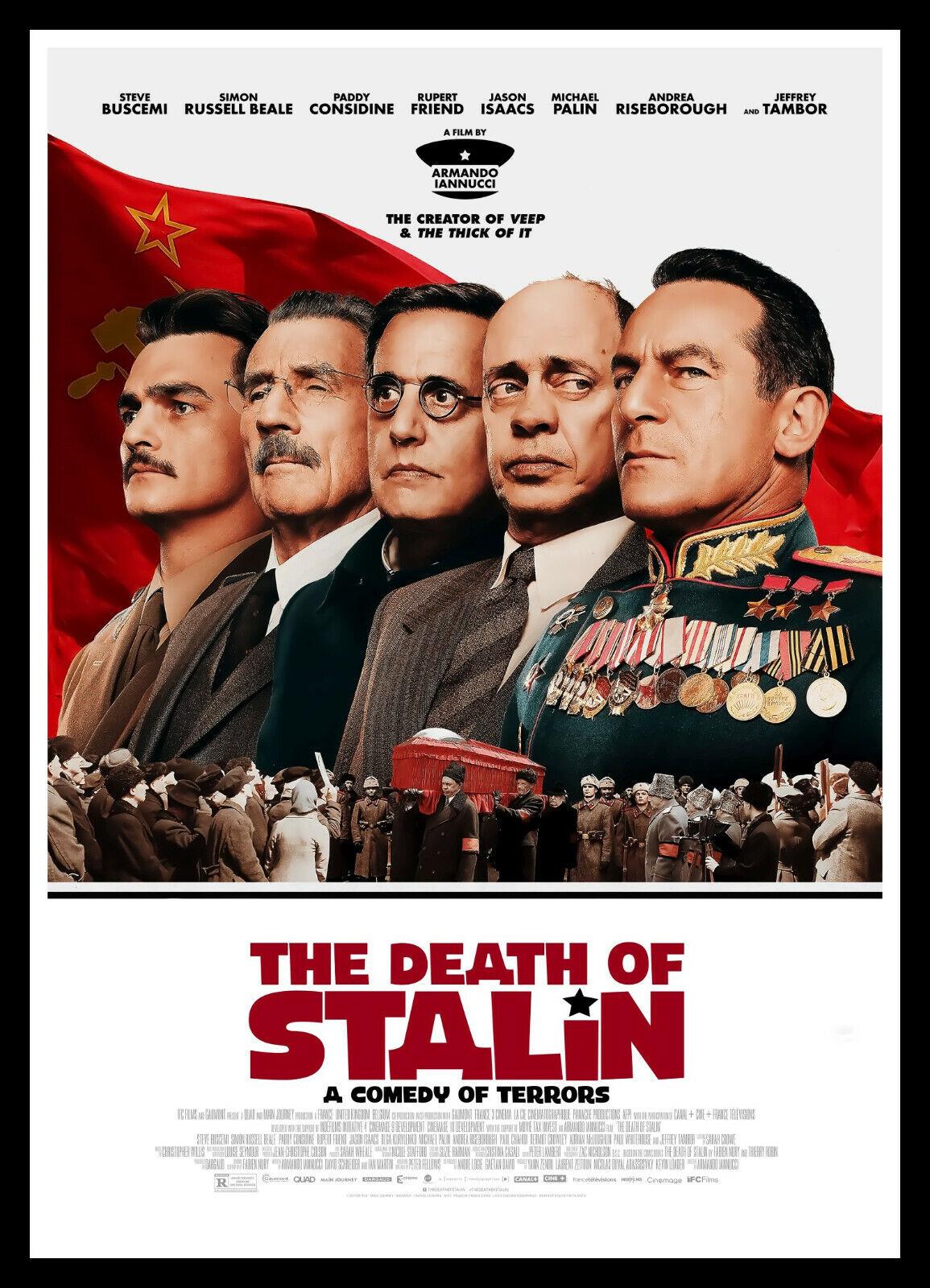 Poster for the film The Death of Stalin