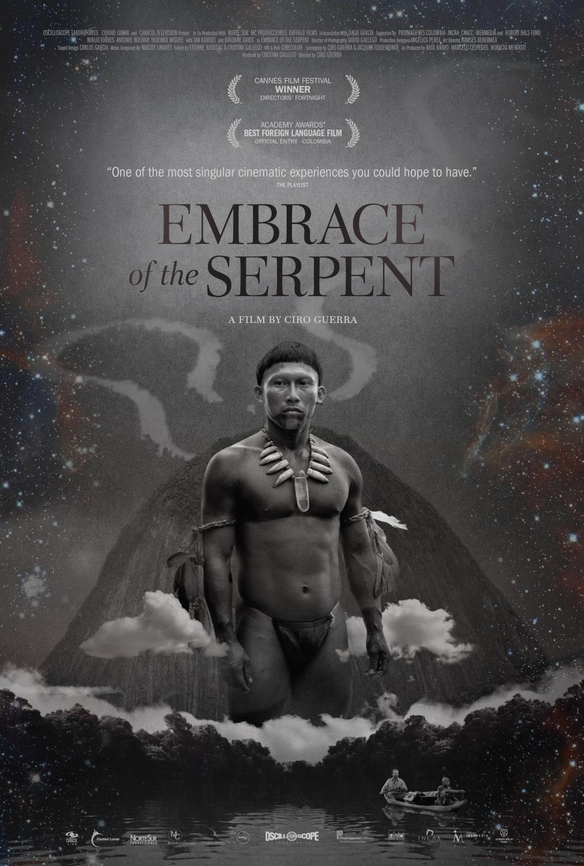 Poster for the film Embrace of the Serpent