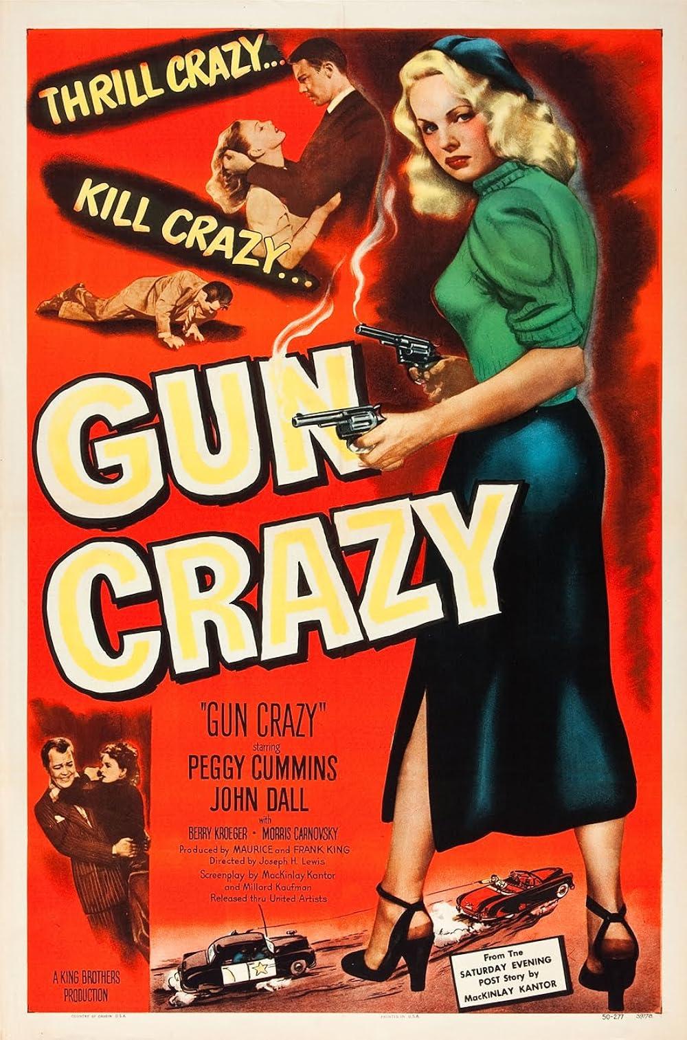 Poster for the film Gun Crazy