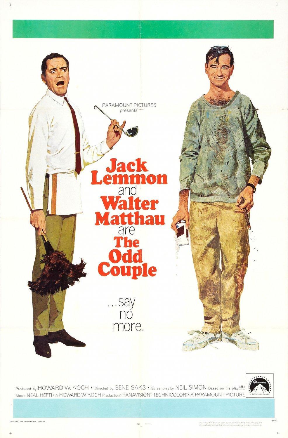 Poster for the film The Odd Couple