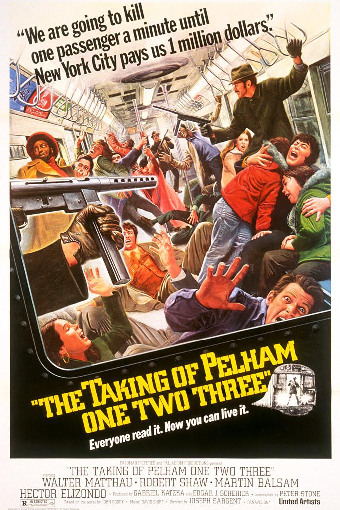 Poster for the film The Taking of Pelham One Two Three