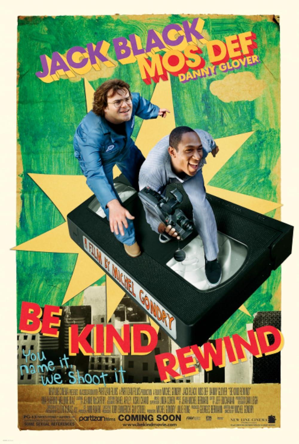 Poster for the film Be Kind, Rewind