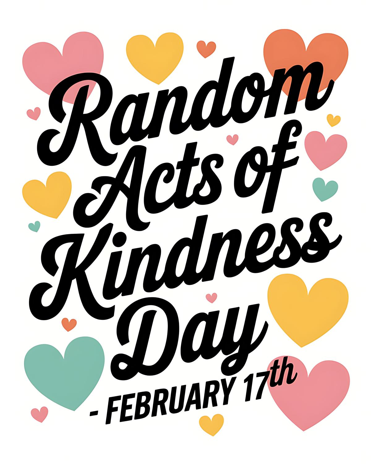 Adobe Stock Image That Says "Random Acts of Kindness Day"