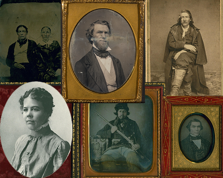 Collage of Wyandot History portraits